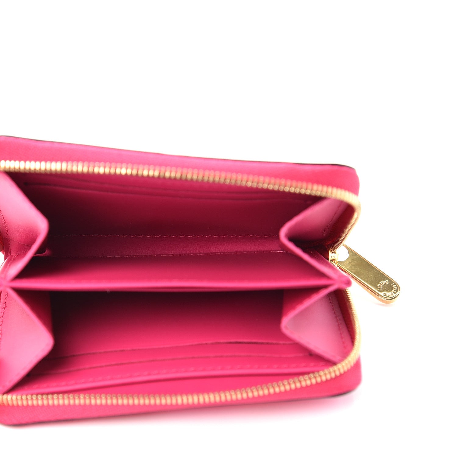 Louis Vuitton Vernis Valentine Zippy Coin Purse Fuchsia 5 of 7