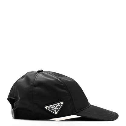 Prada Tessuto Nylon Logo Baseball Cap M Black 5 of 9