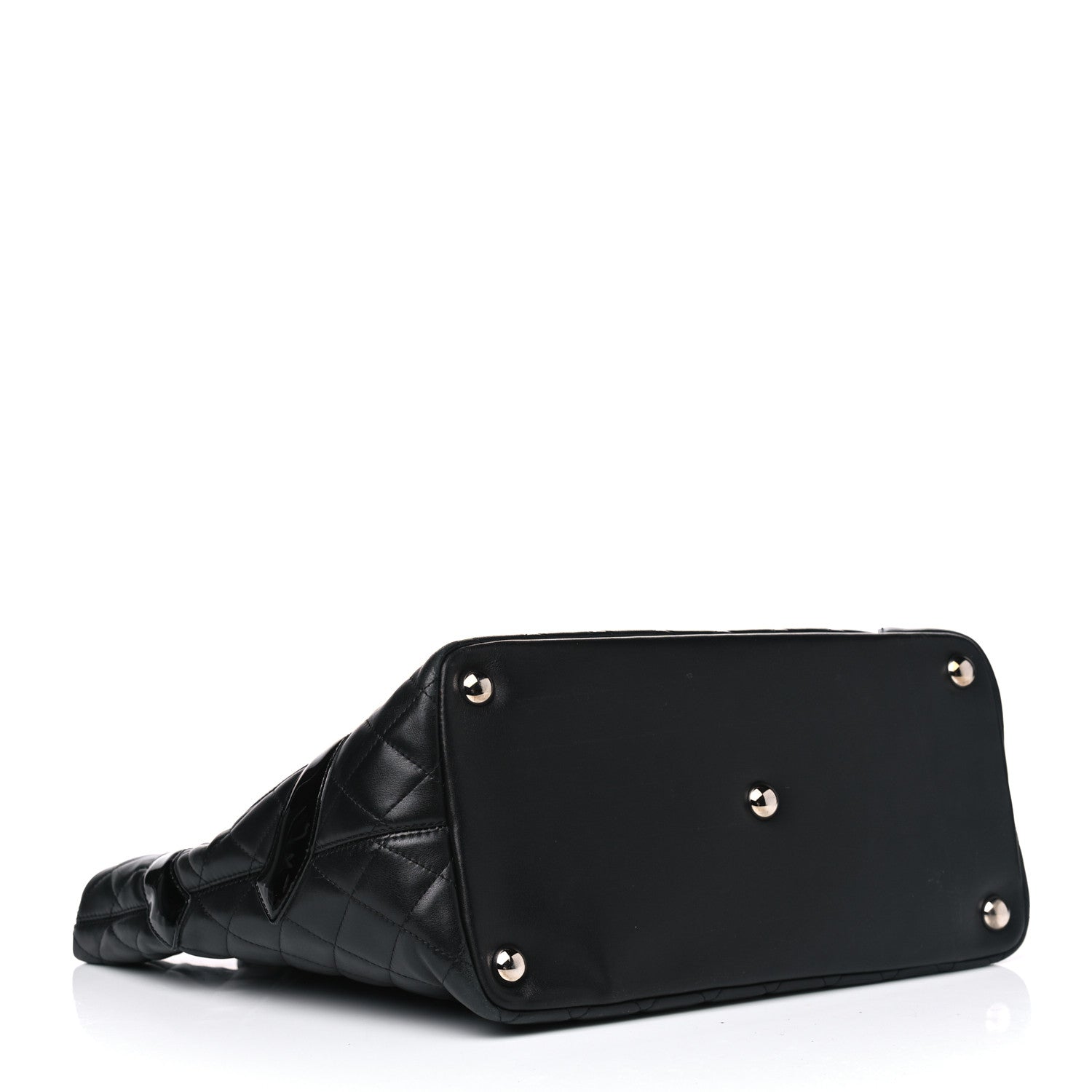 Chanel Calfskin Quilted Large Cambon Tote Black 3 of 11