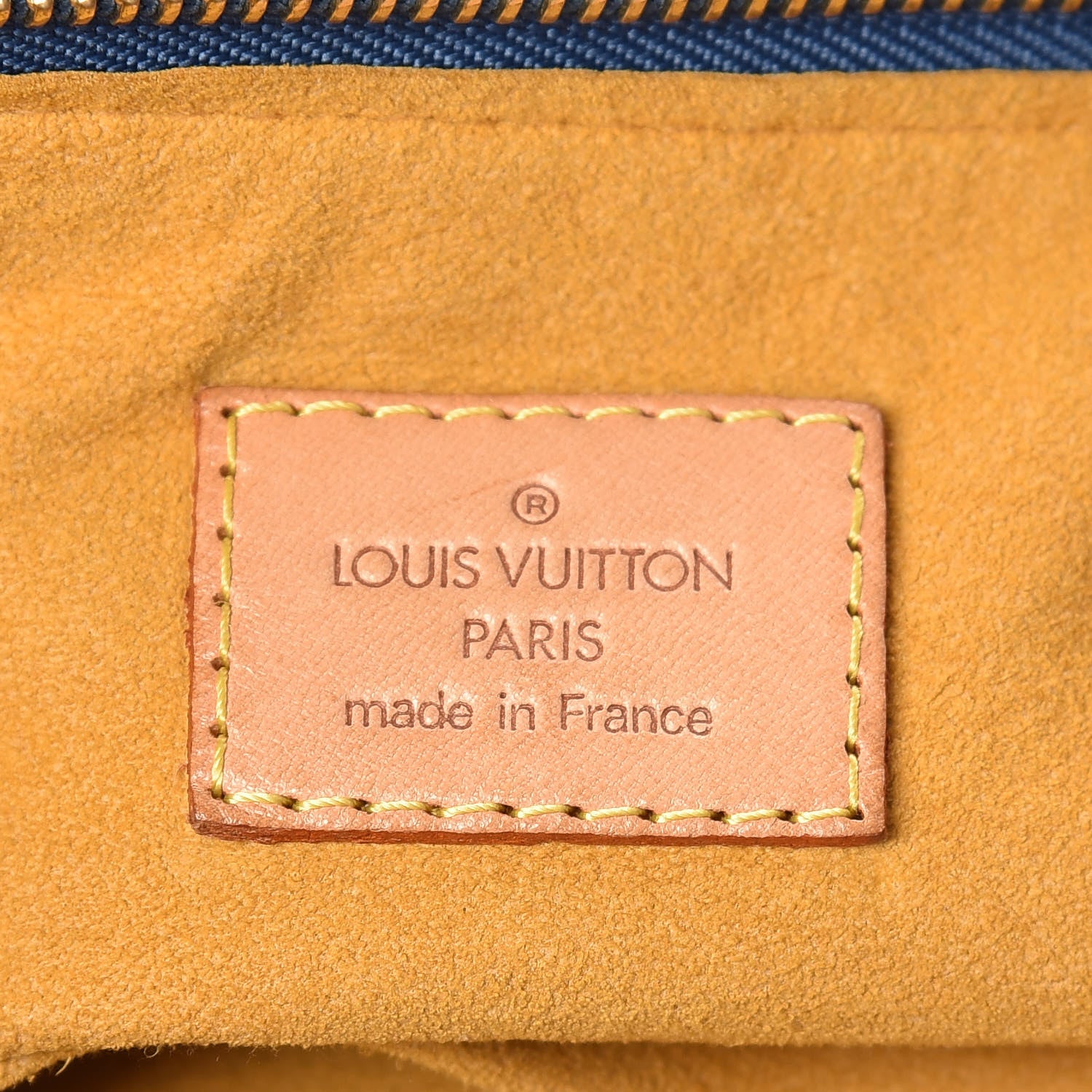 Louis Vuitton Denim Baggy GM Blue 8 of 16