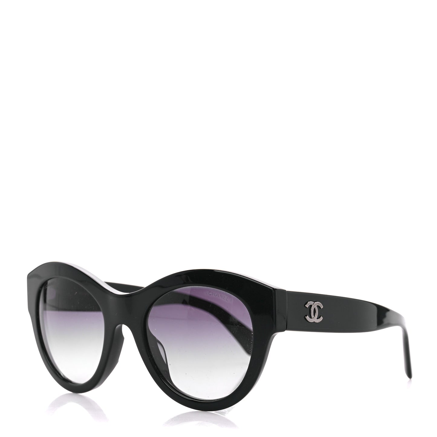 Acetate Butterfly Sunglasses 5371 Black