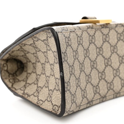 Balenciaga X GUCCI GG Supreme Monogram Small Hourglass Top Handle Bag Beige Ebony 9 of 13