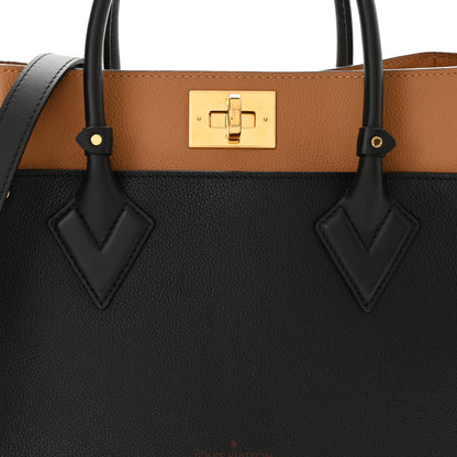 Louis Vuitton Calfskin Monogram On My Side Black 7 of 10