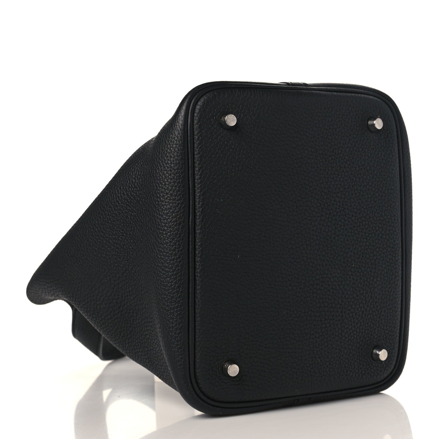 Hermes Taurillon Clemence Picotin Lock 22 MM Black 4 of 9