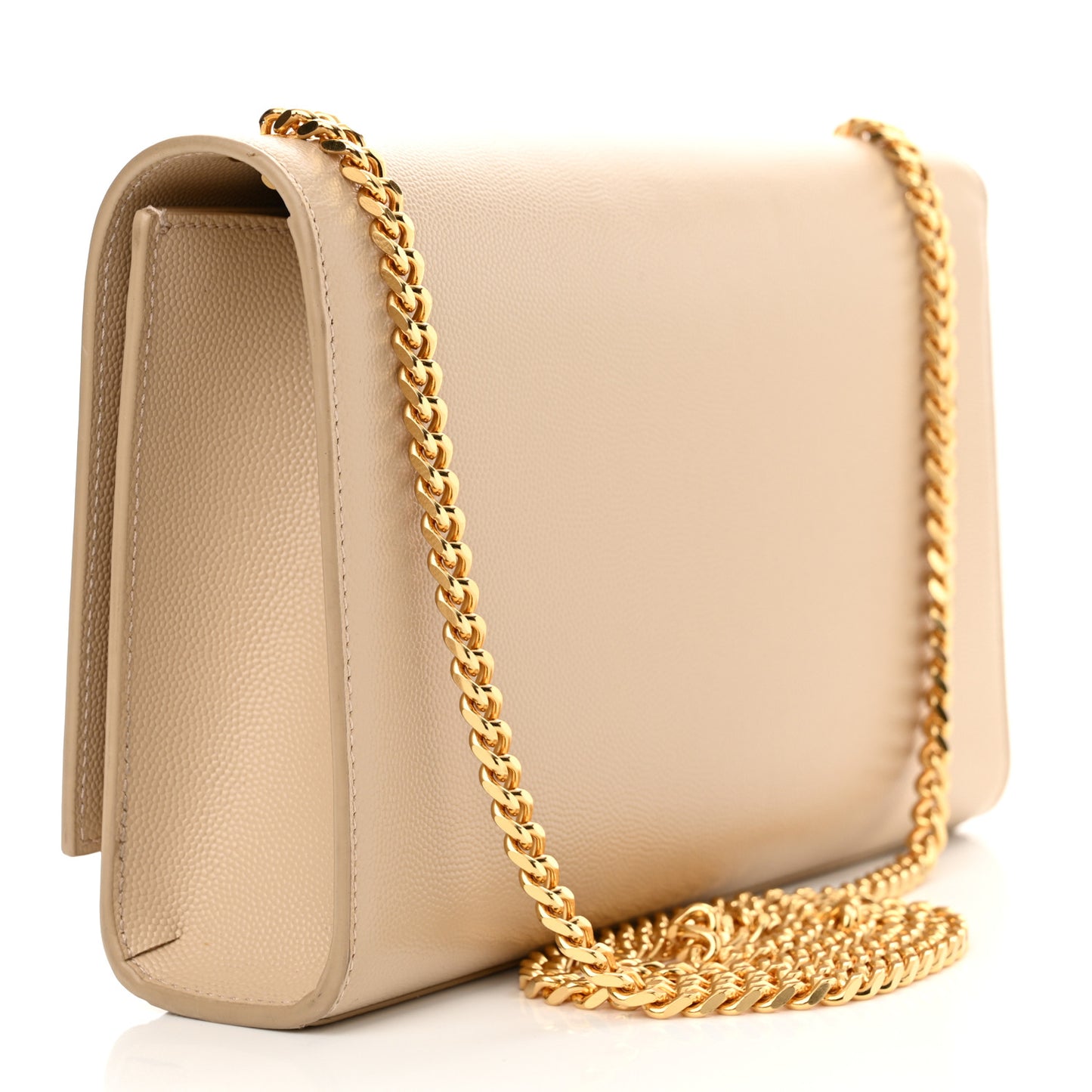 Grain De Poudre Medium Monogram Kate Satchel Nude Powder