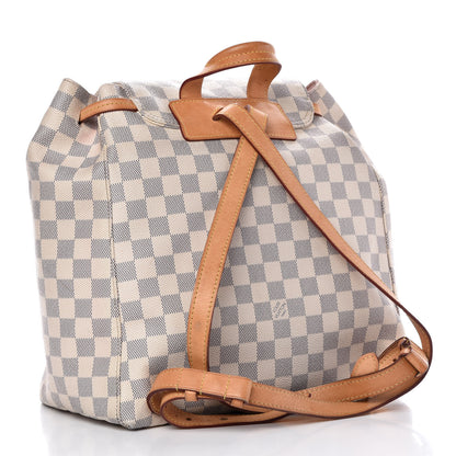 Louis Vuitton Damier Azur Sperone Backpack 3 of 13