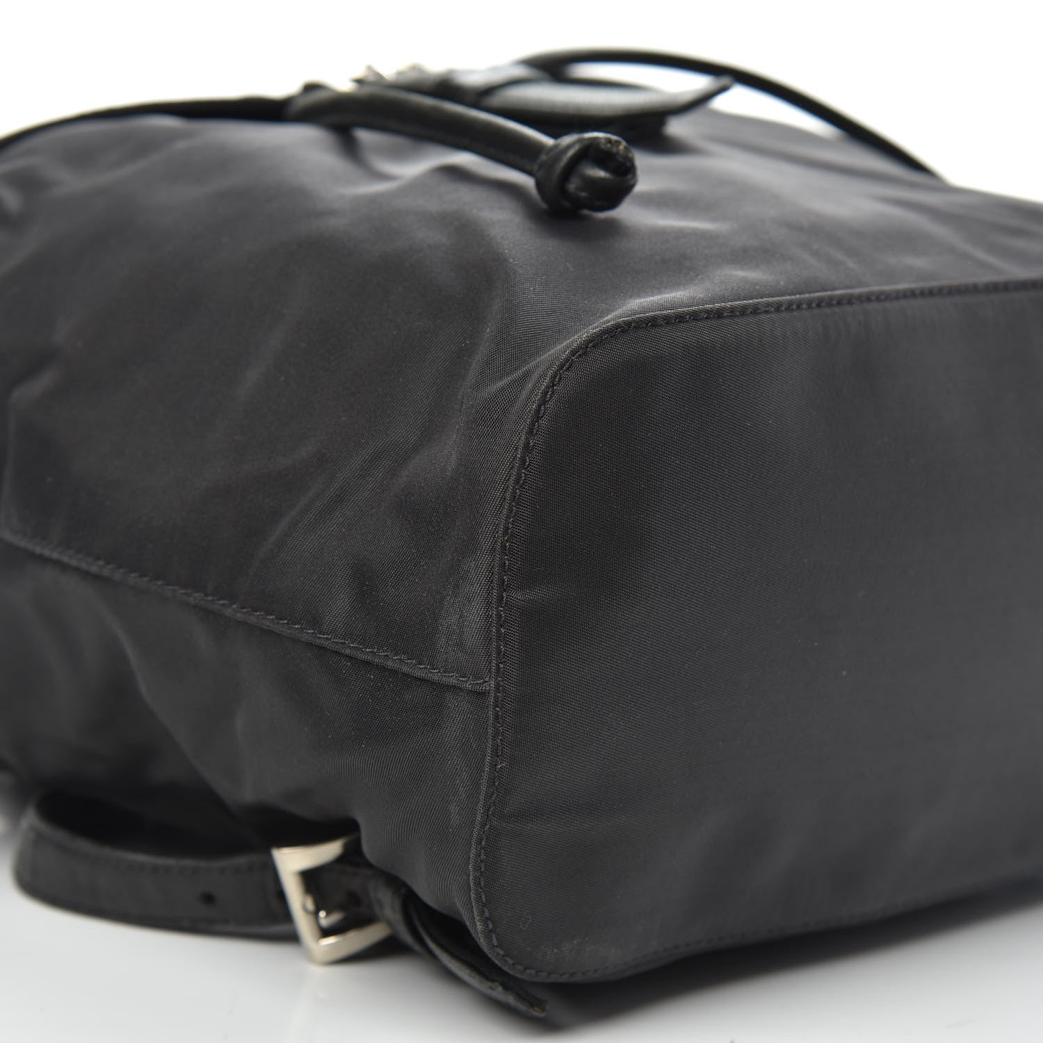 Prada Tessuto Nylon Chain Backpack Asfalto 6 of 9