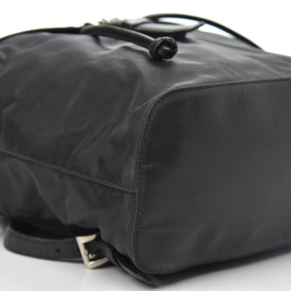 Prada Tessuto Nylon Chain Backpack Asfalto 6 of 9