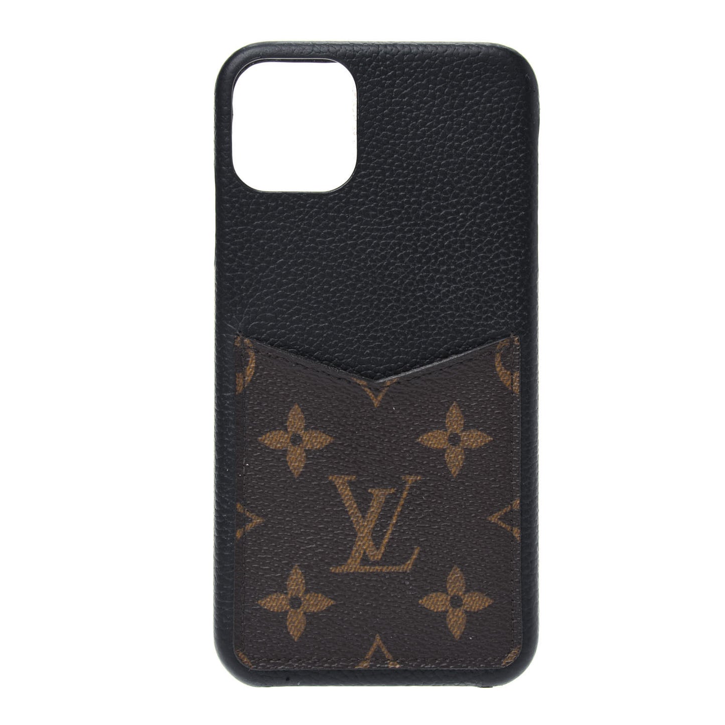 Monogram iPhone 11 Pro Max Bumper Black