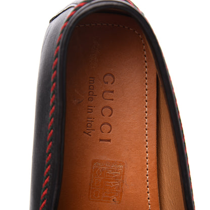 Gucci Nappa Mens Bee Driver Loafers 9.5 Black 6 of 10