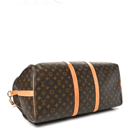 Louis Vuitton Monogram Keepall Bandouliere 55 3 of 9