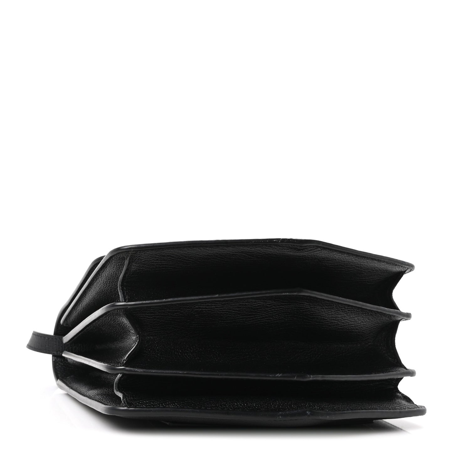 Calfskin Small Le Papa Crossbody Black