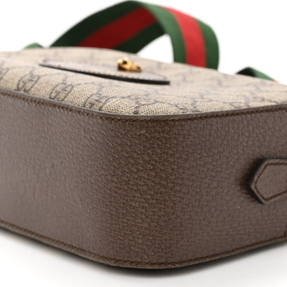 Gucci GG Supreme Monogram Web Neo Vintage Shoulder Bag Beige New Acero Crop 10 of 10