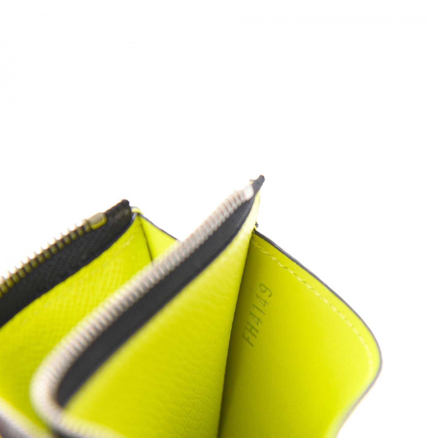 Monogram Taiga Coin Card Holder Yellow