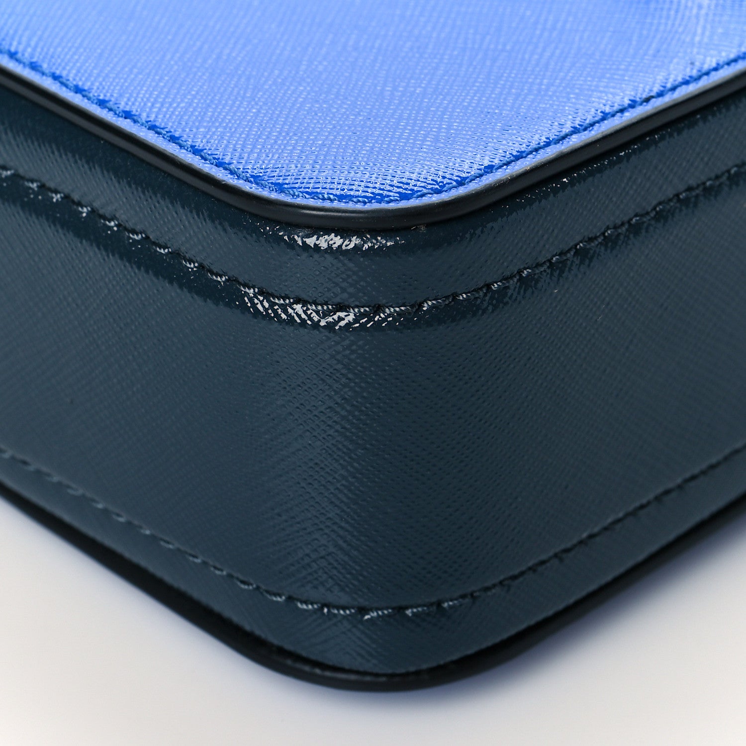 Marc Jacobs Saffiano Small Snapshot Camera Bag Blue Multi 9 of 10