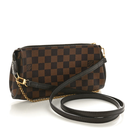 Louis Vuitton Damier Ebene Eva Clutch 2 of 11