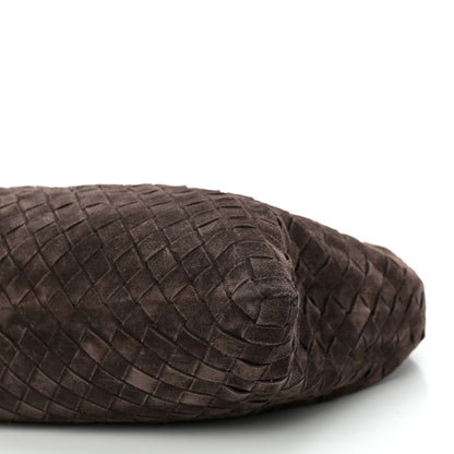 Bottega Veneta Suede Intrecciato Small Hop Fondant 9 of 9