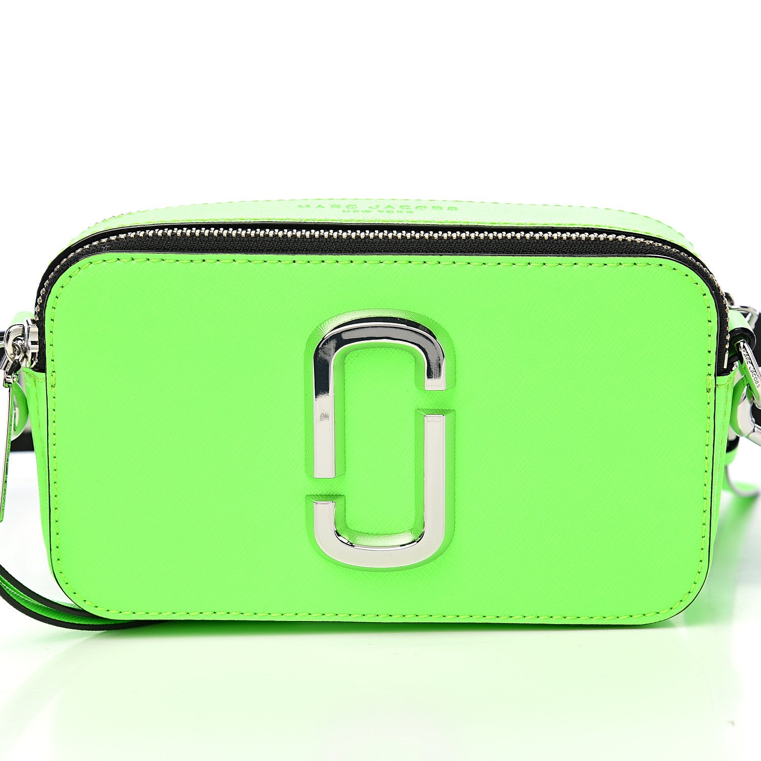 Marc Jacobs Saffiano Small Snapshot Camera Bag Bright Green 12 of 12