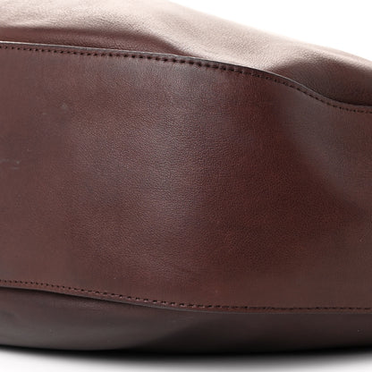 The Row Calfskin Allie Bag Burgundy 9 of 9