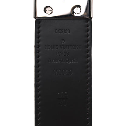 Louis Vuitton Damier Infini Calfskin 40mm LV Initiales Reversible Belt 100 40 Black 4 of 4