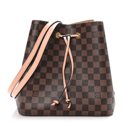 Louis Vuitton Damier Ebene Neonoe MM Venus Pink 1 of 13