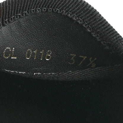 Christian Dior Technical Canvas J'adior Flats 37.5 Black 8 of 12