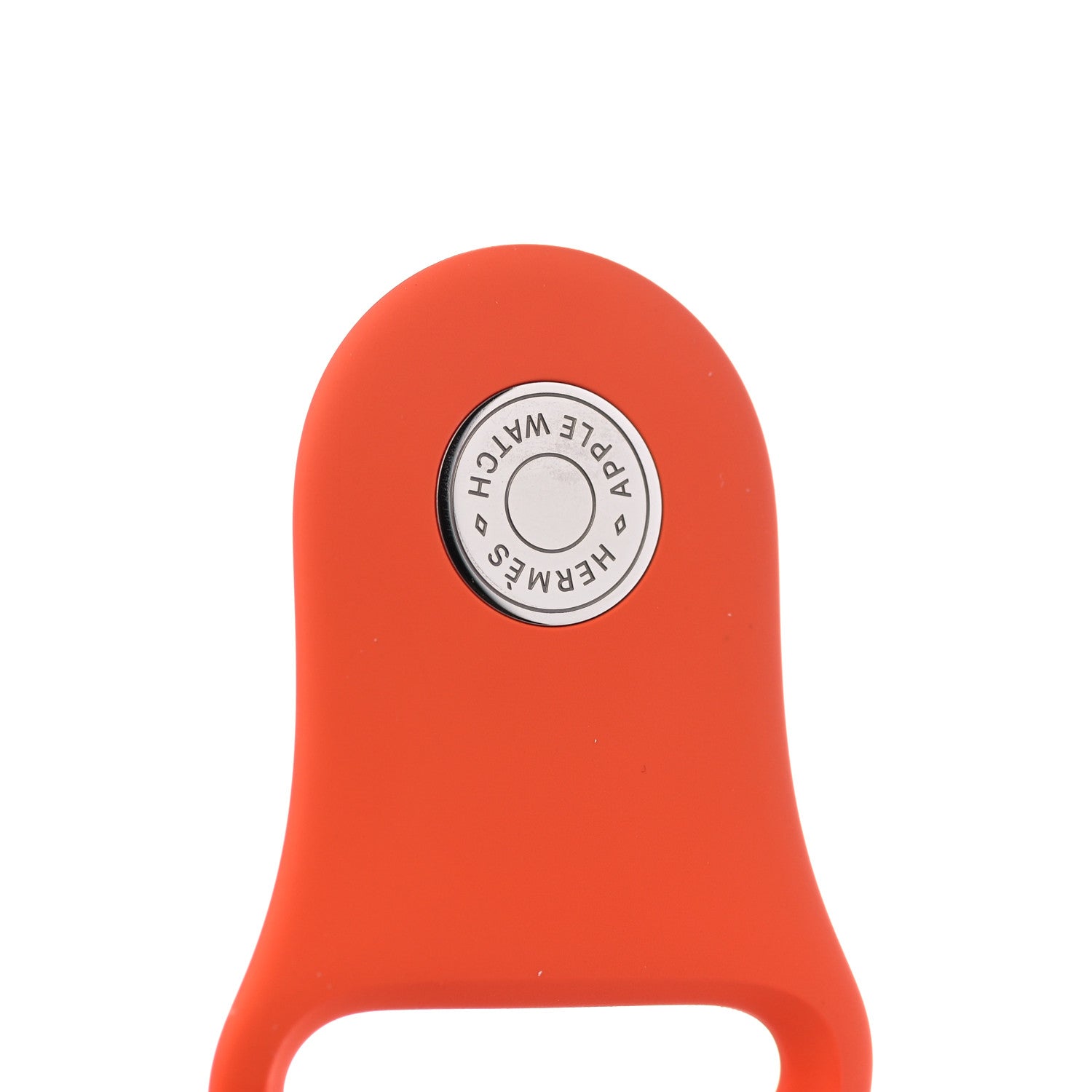 Hermes Silicone 42mm Apple Sports Watch Single Tour Band Orange 5 of 5