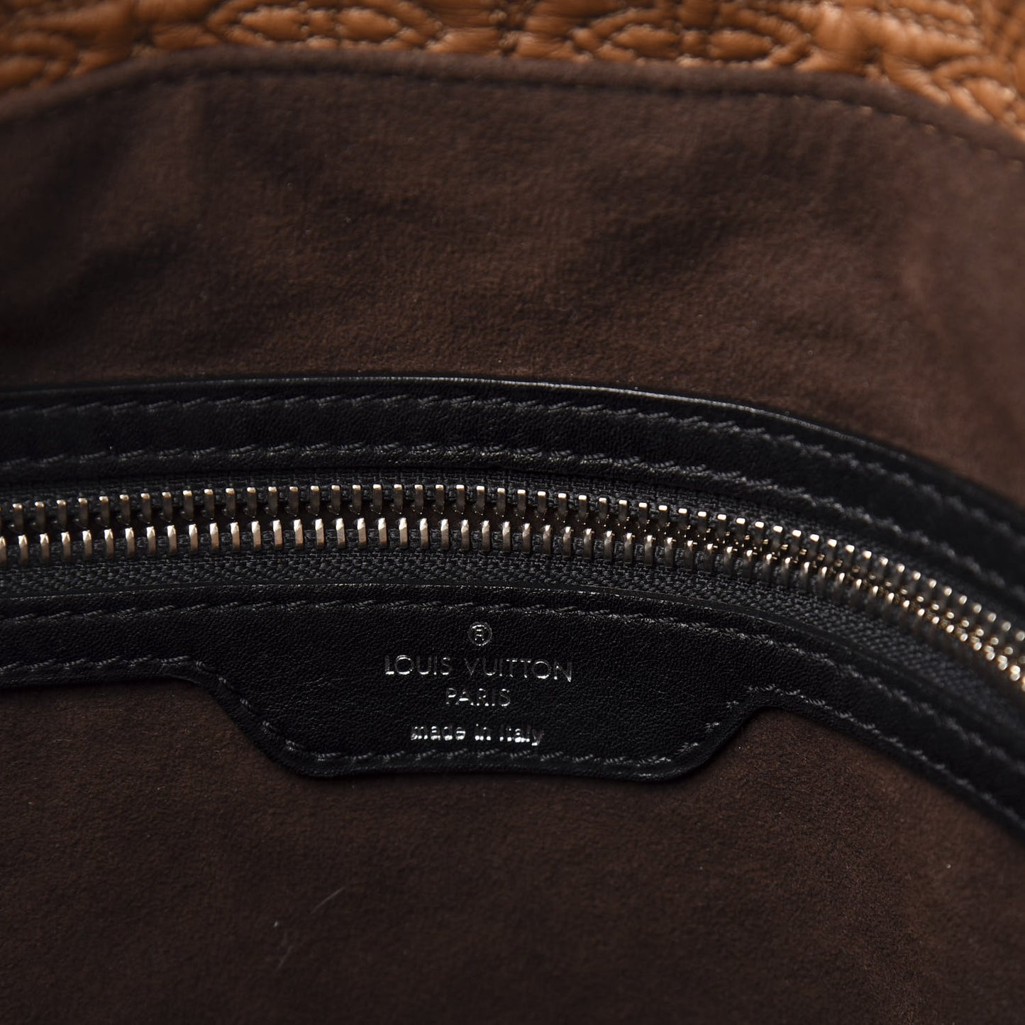 Monogram Lambskin Antheia Hobo PM Fumee