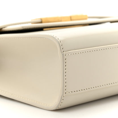 Saint Laurent Smooth Calfskin Small Manhattan Shoulder Bag Crema Soft 10 of 10