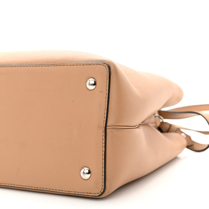 Fendi Vitello Dolce Century Petite 2Jours Tote Cuoio Tempesta 10 of 14