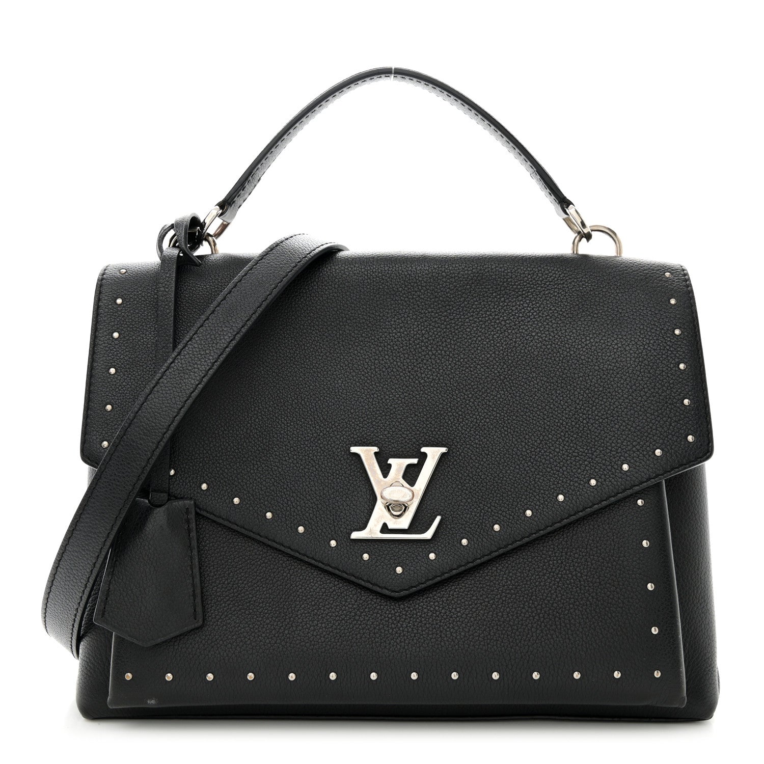 Louis Vuitton Soft Calfskin My Lockme Studs Black 1 of 14
