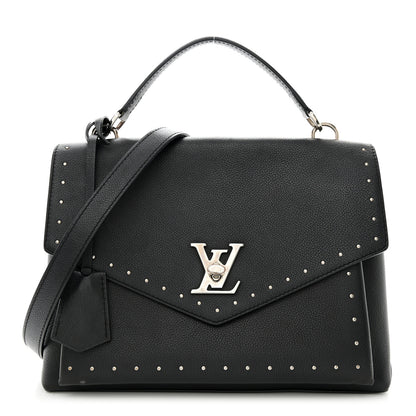 Louis Vuitton Soft Calfskin My Lockme Studs Black 1 of 14