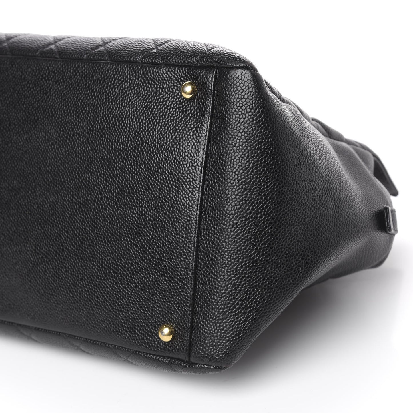 Caviar Quilted Grand Timeless Tote GTT Black