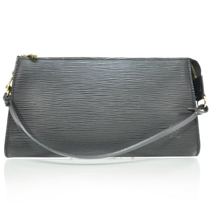 Louis Vuitton Epi Pochette Accessories 24 Black 1 of 8
