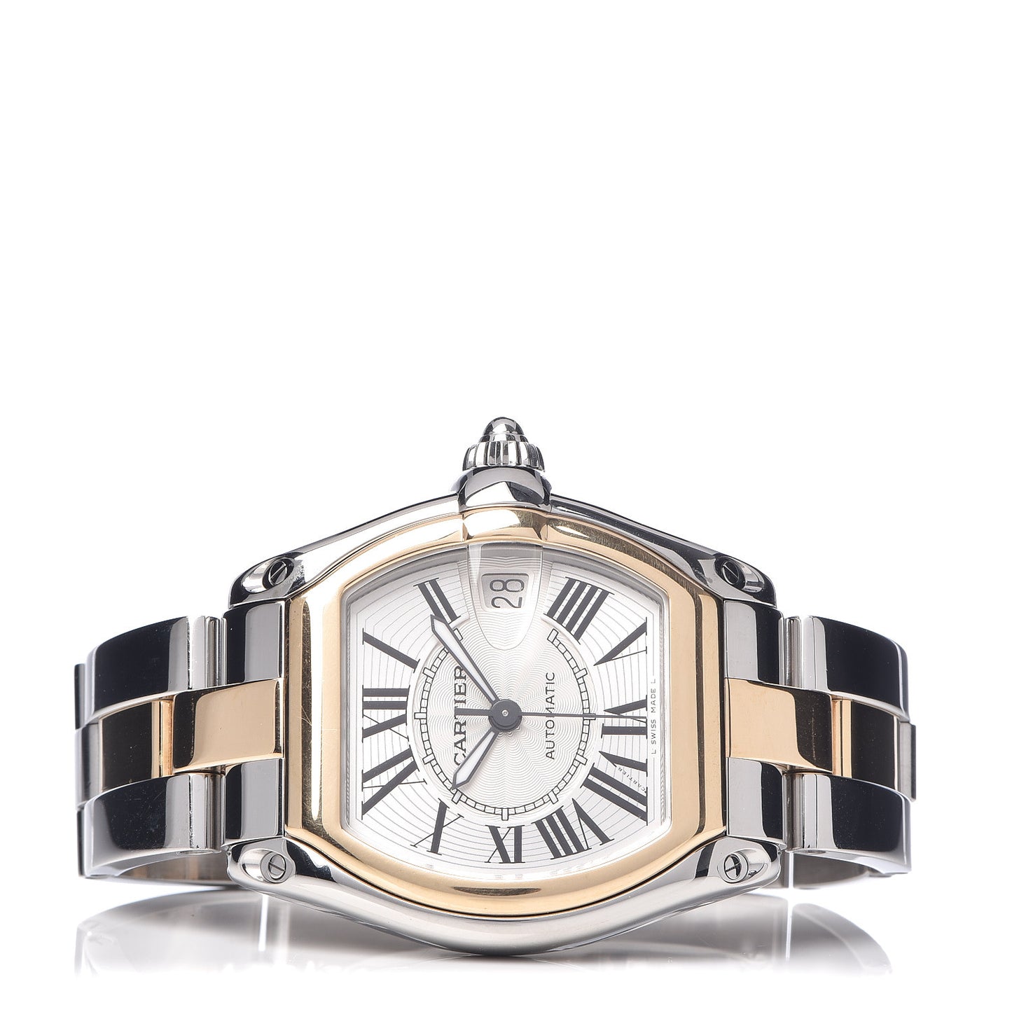 Stainless Steel 18K Yellow Gold 37mm Roadster Automatic Watch