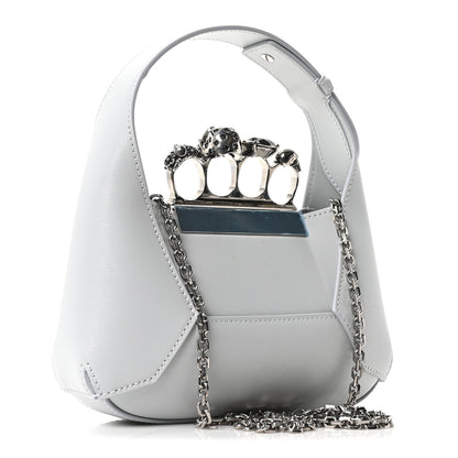 Alexander McQueen Calfskin Mini The Jeweled Hobo Dust 3 of 10