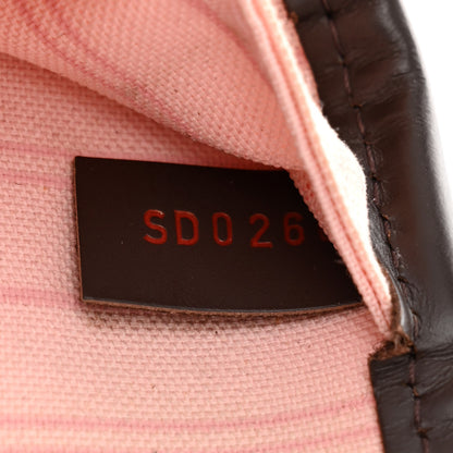 Louis Vuitton Damier Ebene Neo Neverfull MM Rose Ballerine 8 of 16