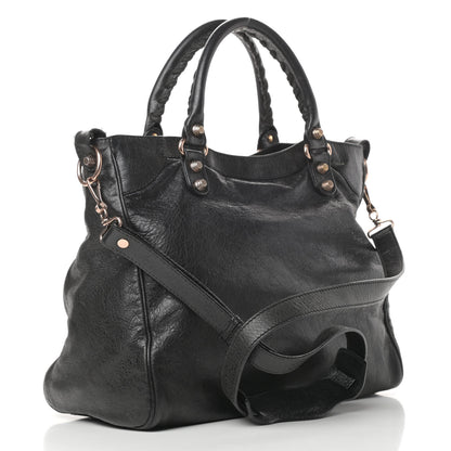 Balenciaga Agneau Giant 12 Rose Gold Hardware Velo Black 3 of 15