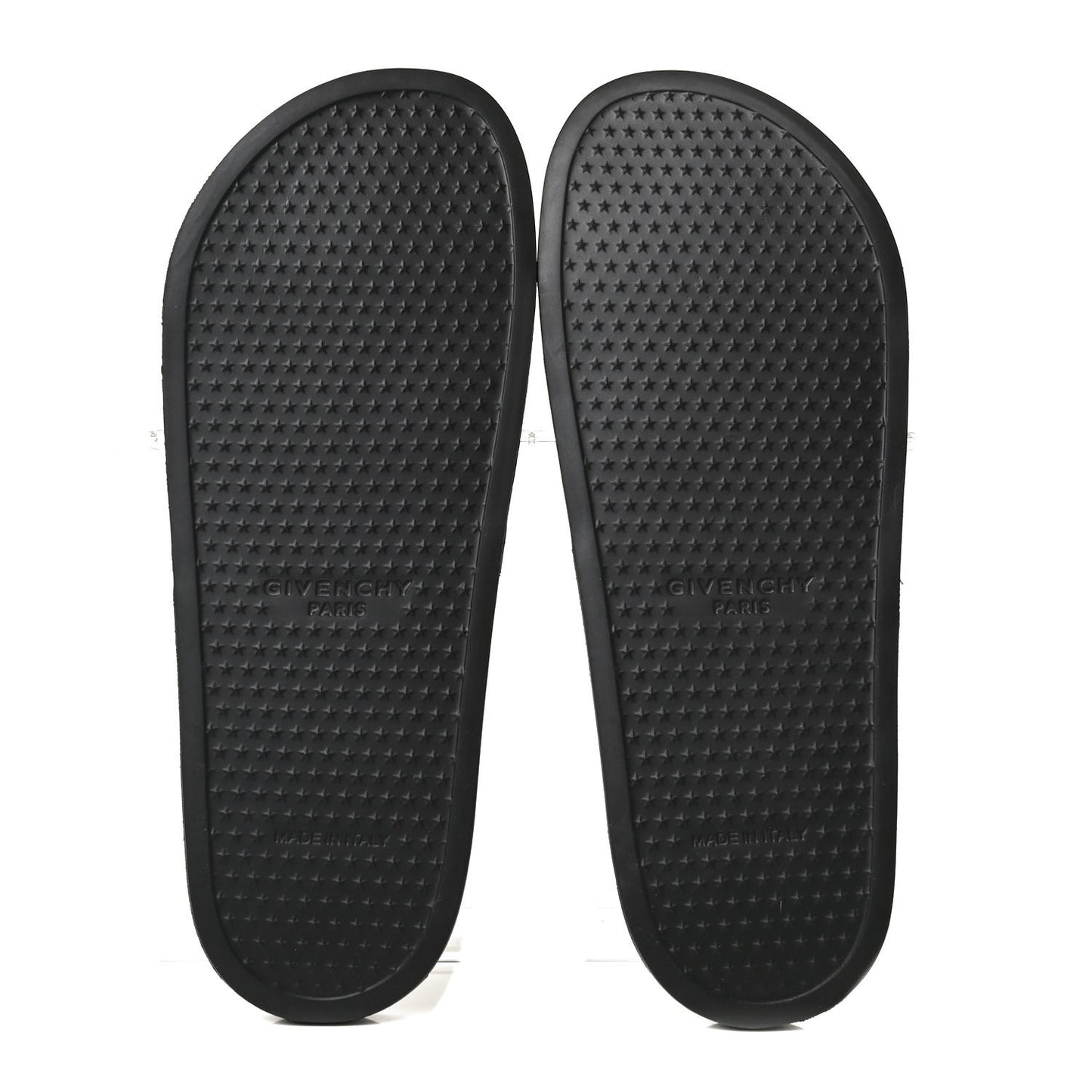 Metallic Rubber Logo Pool Slide Sandals 41 Gold