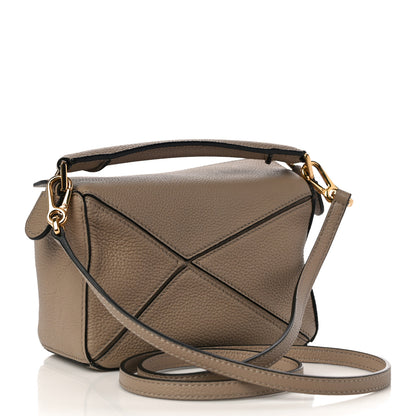 Loewe Calfskin Mini Puzzle Bag Sand Mink 3 of 11