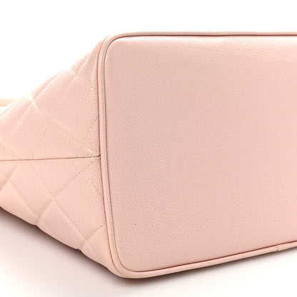 Chanel Caviar Quilted Medallion Tote Light Pink 9 of 10