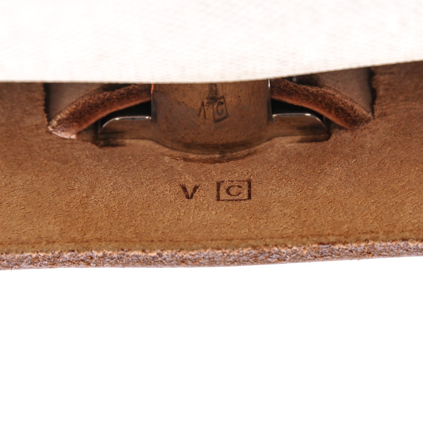 Toile Vache Calfskin Herbag 30 PM Backpack Natural