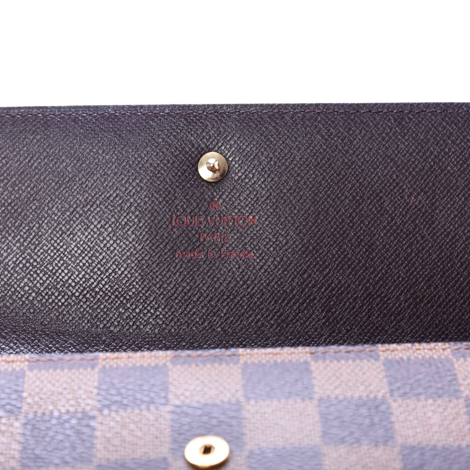 Louis Vuitton Damier Ebene Porte Tresor International Wallet 6 of 9