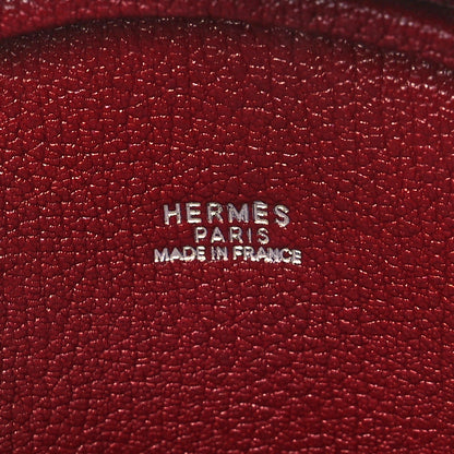 Hermes Ostrich Doha Maroon 6 of 10