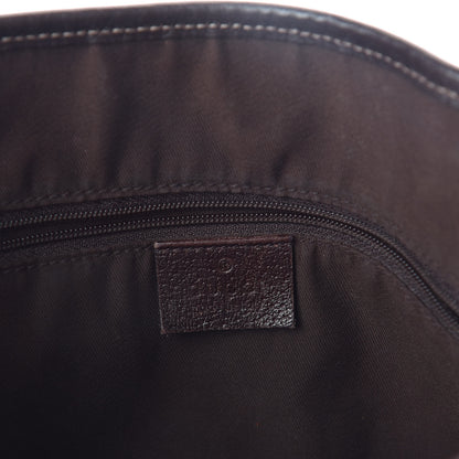 Gucci Monogram Medium Abbey Shoulder Bag Dark Brown 6 of 11