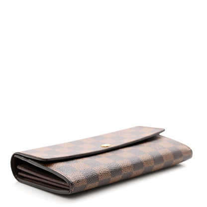 Louis Vuitton Damier Ebene Sarah Wallet 4 of 16