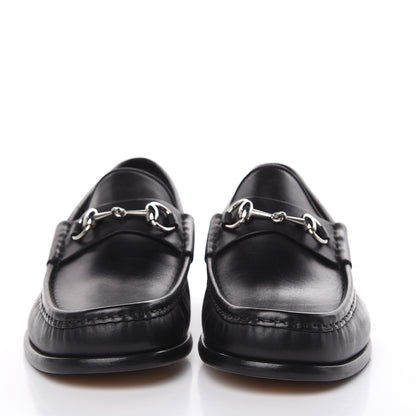 Gucci Calfskin Mens 1953 Horsebit Loafers 9.5 Black 2 of 10