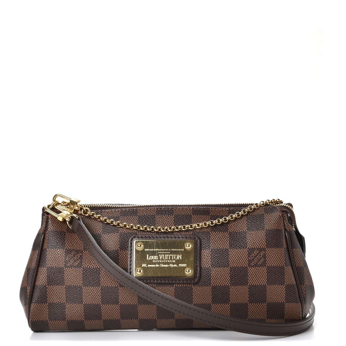 Damier Ebene Eva Clutch