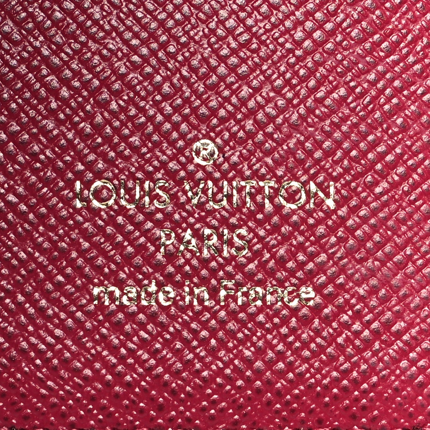 Monogram Zoe Wallet Fuchsia