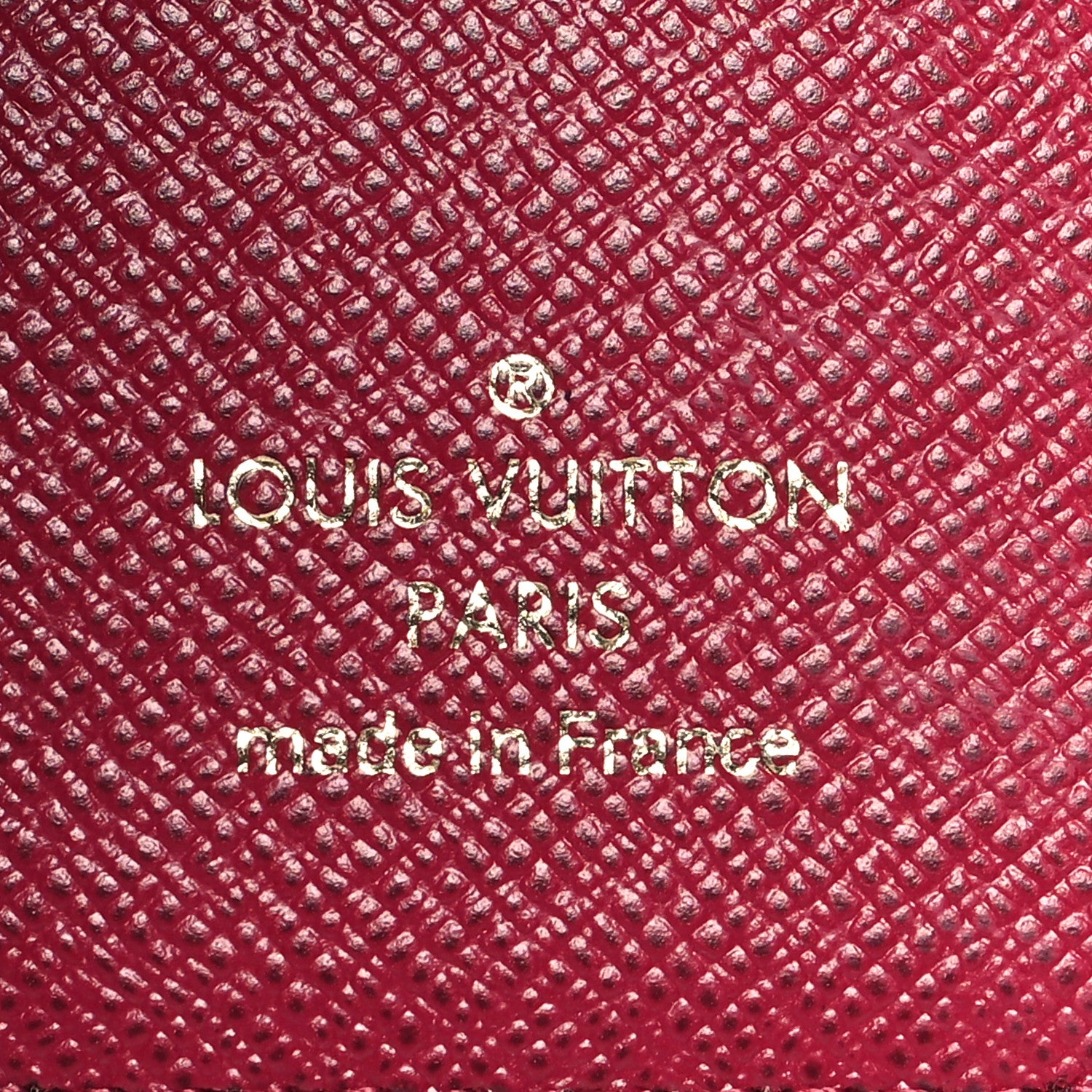 Louis Vuitton Monogram Zoe Wallet Fuchsia 1 of 10